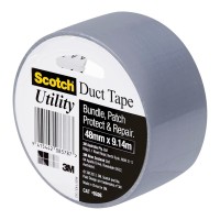 Scotch Duct Tape Utility 933 Silver 48mm x 9.14m